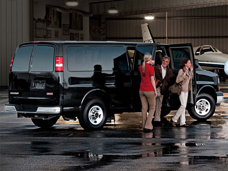 2023 GMC Savana Exterior Photograph - Swing-Out Door